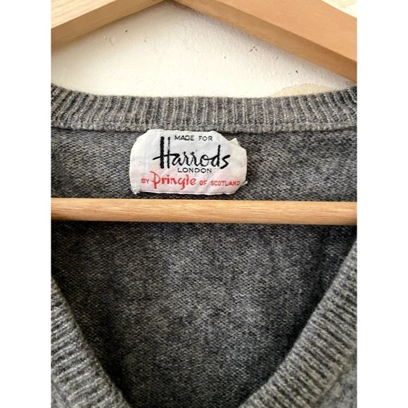 Harrods Pringle of Scotland Pure 100% Cashmere Size 112cm Sweater - Picture 2 of 3